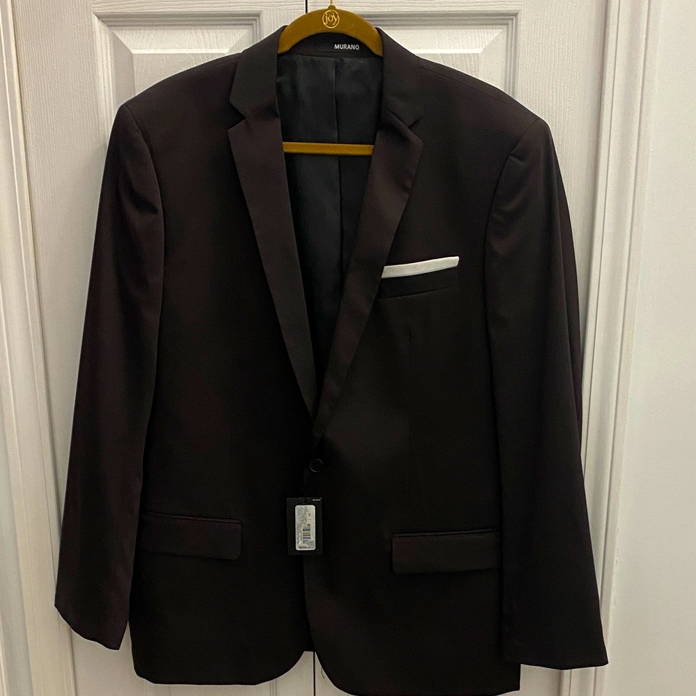 Murano Elegant Black Tuxedo Jacket